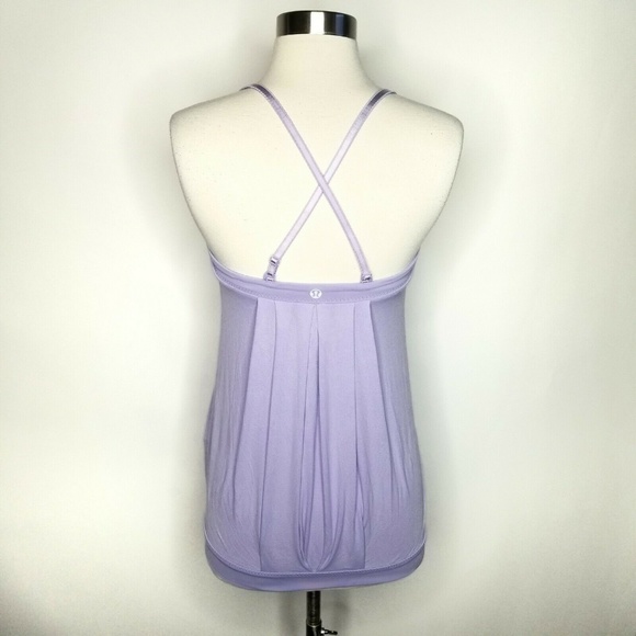 Lululemon Athletica 4 Tank Top Lavender Purple - Picture 3 of 6